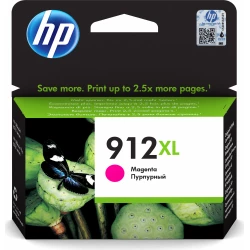 Tinta HP 912XL Magenta 9.9ml 825 páginas (3YL82AE) [foto 1 de 9]