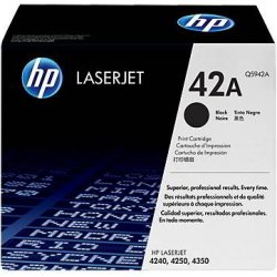 Toner HP LaserJet 42A Negro 10000 páginas (Q5942A) [foto 1 de 9]