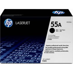 Toner HP LaserJet Pro 55A Negro 6000 páginas (CE255A) [foto 1 de 9]