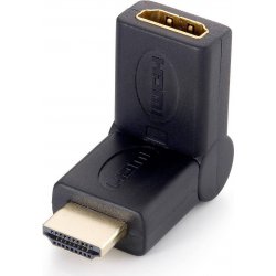 Adaptador EQUIP HDMI/M a HDMI/H 45&deg; Negro (EQ118911)