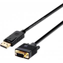 Cable AISENS DP/M a VGA/M 2m Negro (A125-0365)
