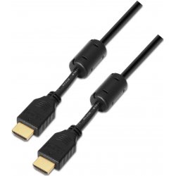 Cable AISENS HDMI ferrita A/M-A/M 1.8m Negro(A119-0098) [foto 1 de 3]