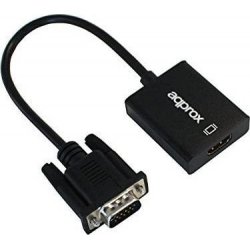 Imagen de Cable Approx VGA a HDMI M-H (APPC25)