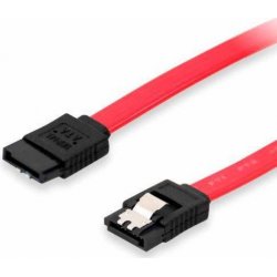 Cable EQUIP SATA2/M a SATA2/M 0.5m Rojo/Negro(EQ111800)
