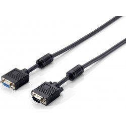 Cable EQUIP VGA/M a VGA/H 3m Negro (EQ118801)