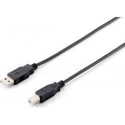 EQUIP Cable USB2.0 A-B 1m (EQ128863) [foto 1 de 2]
