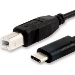 EQUIP Cable USB2.0 Tipo M/B-M/C 1m (EQ12888207) [foto 1 de 4]