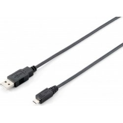 Imagen de EQUIP Cable USB2 Tipo A Micro USB B 1,8m (EQ128523)