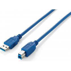 Imagen de EQUIP Cable USB3.0 A-B 1.8m Azul (EQ128292)