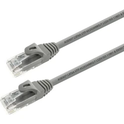 Latiguillo AISENS RJ45 Cat.6a UTP 0.5m Gris (A145-0325)