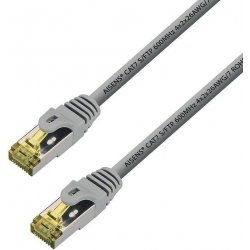 Latiguillo AISENS RJ45 Cat.7 SFTP 10m Gris (A146-0338)