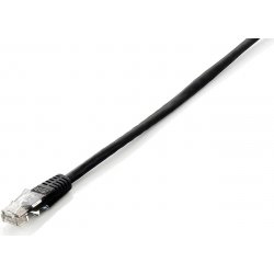 Latiguillo EQUIP Cat.6 U/UTP 0.5m Negro (EQ625457)