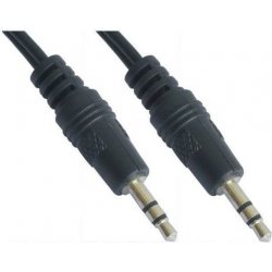 Nanocable 3.5mm/M a 3.5mm/M 0.3m Negro (10.24.0100)