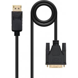 Nanocable DP/M a DVI/M 2m Negro (10.15.4502)