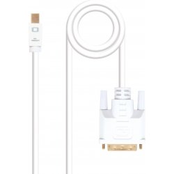 Nanocable Mini DP/M a DVI/M 5m Blanco (10.15.4205)