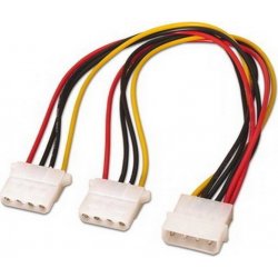 Nanocable Molex (4-pin) a 2xMolex (4-pin) (10.19.0401)