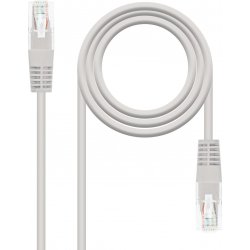 Nanocable RJ45 Cat.6 UTP AWG24 1m Gris (10.20.0401)