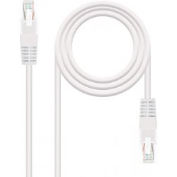 Nanocable RJ45 Cat5e UTP AWG24 5m Blanco (10.20.0105-W)