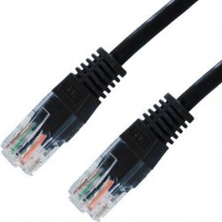 Nanocable RJ45 Cat5e UTP AWG24 5m Negro (10.20.0105-BK)
