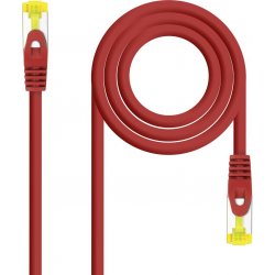 Nanocable RJ45 Cat6A SFTP AWG26 0.5m Rojo(10.20.1900-R)