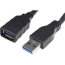 Nanocable USB 3.0 Tipo A/M-A/H 2m Negro (10.01.0902-BK) [foto 1 de 4]