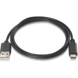 Imagen de Nanocable USB-A/M a USB-C/M 0.5m Negro (10.01.2100)