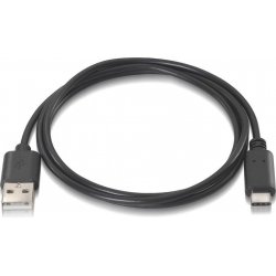 Nanocable USB-A/M a USB-C/M 2m Negro (10.01.2102)