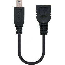 Nanocable USB Mini 2.0 OTG B/M-A/H 15cm (10.01.3800) [foto 1 de 4]