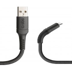 Imagen de Cable SBS USB a mUSB Flexible 1m (TECABLEMICROUNB1K)