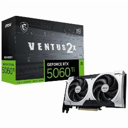TARJETA DE VIDEO NVIDIA MSI RTX 5060 TI VENTUS 2X OC PLUS 8GB GDDR7 PCIE 5.0