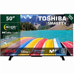 TELEVISOR LED TOSHIBA 50 4K UHD USB SMART TV ANDROID WIFI HOTEL DOLBY [foto 1 de 4]