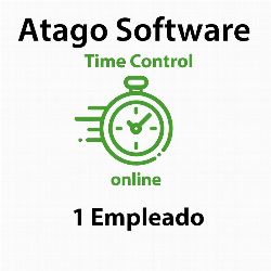 TIME CONTROL DE PRESENCIA ATAGO EN LA NUBE 1 EMPLEADO ( ANUAL )
