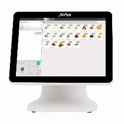 TPV AVPOS K5000 15 ALUMINIO TACTIL I7/8GB/SSD128/W11P WHITE 3YR GARANTIA