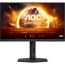 AOC 27G4X 27`` 1920 x 1080 Pixeles Full HD LED Negro Monitor [foto 1 de 2]