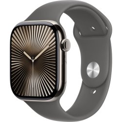 Apple Watch Series 10 OLED 46 mm Digital 416 x 496 Pixeles Pantalla t&aacute;ctil 4G Titanio Wifi GPS (sat&eacute;lite)
