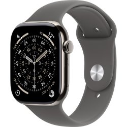 Apple Watch Series 11 OLED 42 mm Digital 374 x 446 Pixeles Pantalla t&aacute;ctil 5G Titanio Wifi GPS (sat&eacute;lite)