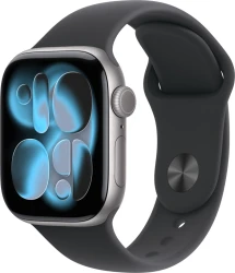 Apple Watch Series 11 OLED 42 mm Digital 374 x 446 Pixeles Pantalla t&aacute;ctil Gris Wifi GPS (sat&eacute;lite)