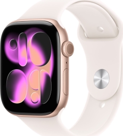 Apple Watch Series 11 OLED 46 mm Digital 416 x 496 Pixeles Pantalla t&aacute;ctil 5G Oro rosa Wifi GPS (sat&eacute;lite)