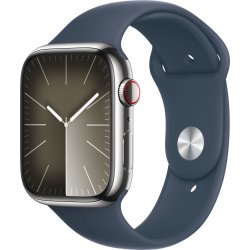 Apple Watch Series 9 45 mm Digital 396 x 484 Pixeles Pantalla táctil 4G Plata Wifi GPS (satélite) [foto 1 de 2]