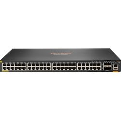 Aruba 6200F 48G Class4 PoE 4SFP+ 370W Gestionado L3 Gigabit Ethernet (10/100/1000) Energͭa sobre Ethernet (PoE) 1U Negro [foto 1 de 2]