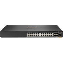 Aruba CX 6200F 24G Class-4 PoE 4SFP+ 370W Gestionado L3 Gigabit Ethernet (10/100/1000) Energ&Iacute;­a sobre Ethernet (PoE) 1U