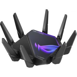 ASUS ROG Rapture GT-AXE16000 router inalámbrico 10 Gigabit Ethernet Tribanda (2.4 GHz / 5 GHz / 6 GHz) Negro [foto 1 de 2]