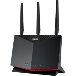 ASUS RT-AX86U Pro router inalámbrico Gigabit Ethernet Doble banda (2,4 GHz / 5 GHz) Negro [foto 1 de 2]