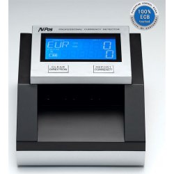 AVPos AVP-DT35G detector de billetes falsos Negro, Gris