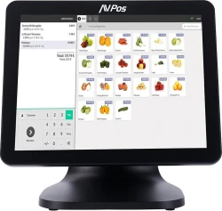 AVPos AVP-K5000B-N1-8128 Terminal Punto Venta (TPV) N100 38,1 cm (15``) 1024 x 768 Pixeles Pantalla t&aacute;ctil