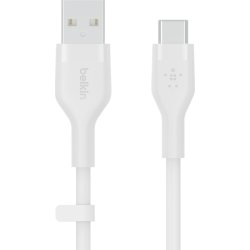 Belkin BOOSTâ??CHARGE Flex cable USB 2 m USB 2.0 USB C Blanco [foto 1 de 2]