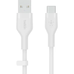 Belkin BOOSTâ??CHARGE Flex cable USB 3 m USB 2.0 USB A USB C Blanco [foto 1 de 2]
