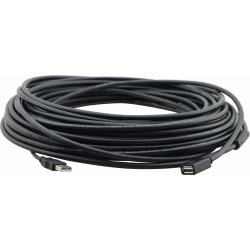Cable kramer electronics usb 2.0 tipo-a macho a hembra 10.7m negro 96-0211035