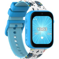 Cefa Hola Watch Reloj Inteligente Fiber + Blue con correa intercambiable y protector pantalla