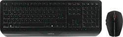 CHERRY Desktop GENTIX DE WL black Deutschland teclado RF inal&aacute;mbrico Negro